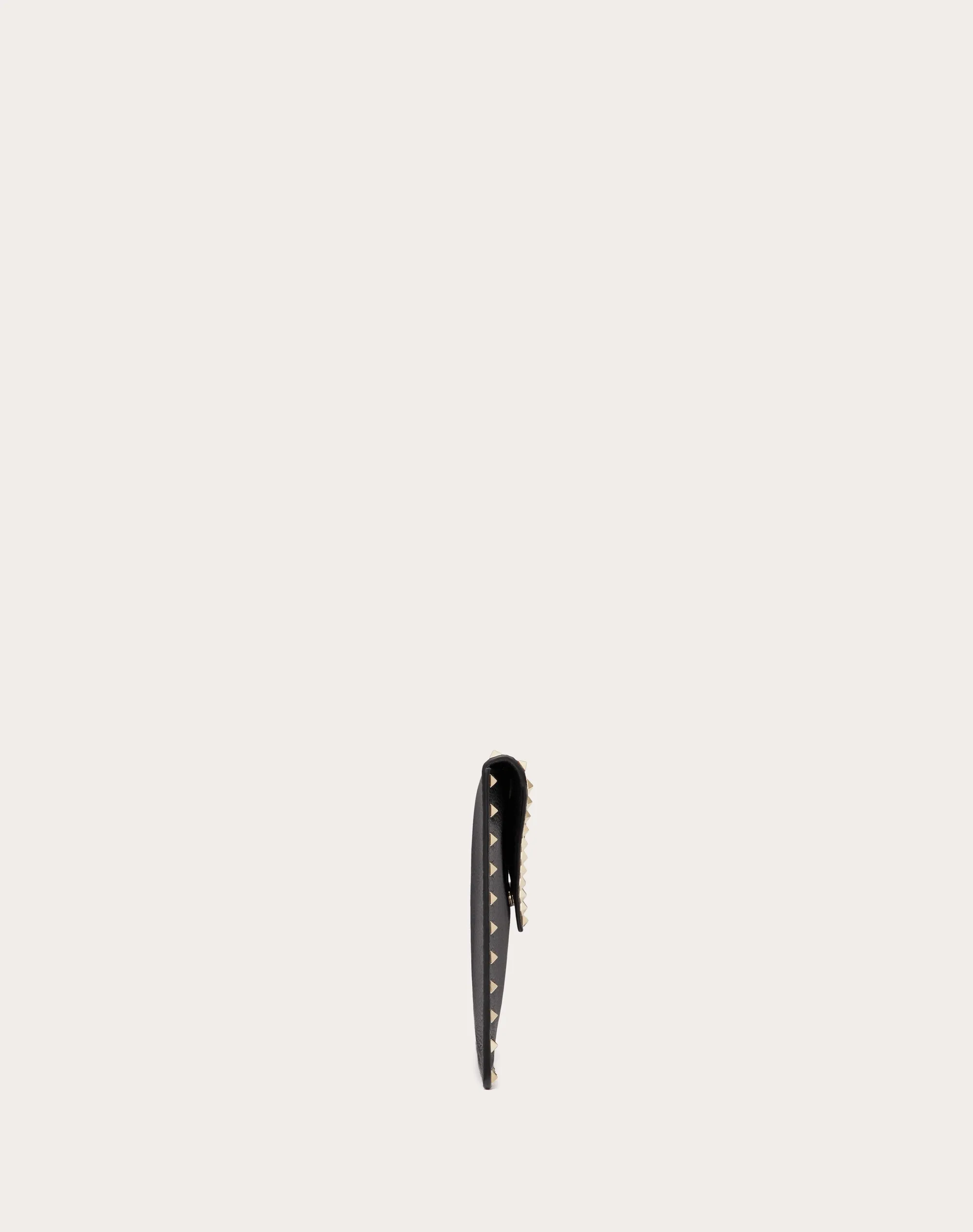 POUCH ROCKSTUD IN VITELLO GRANATO