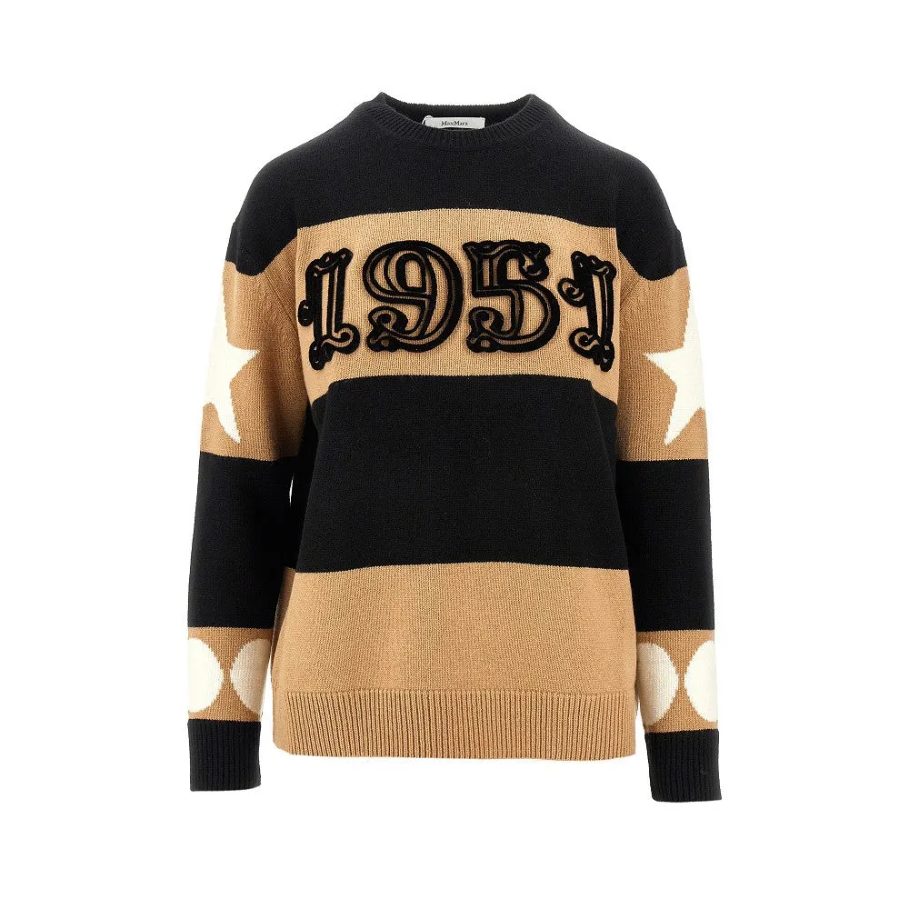 Pullover oversize in lana e cachemire