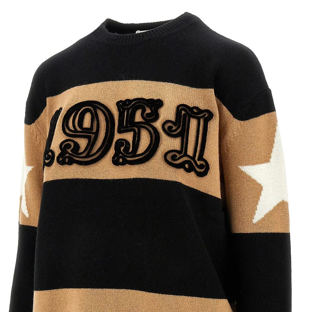 Pullover oversize in lana e cachemire