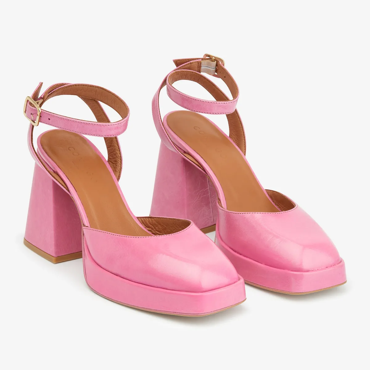 Pumps Rosa con Cinturino
