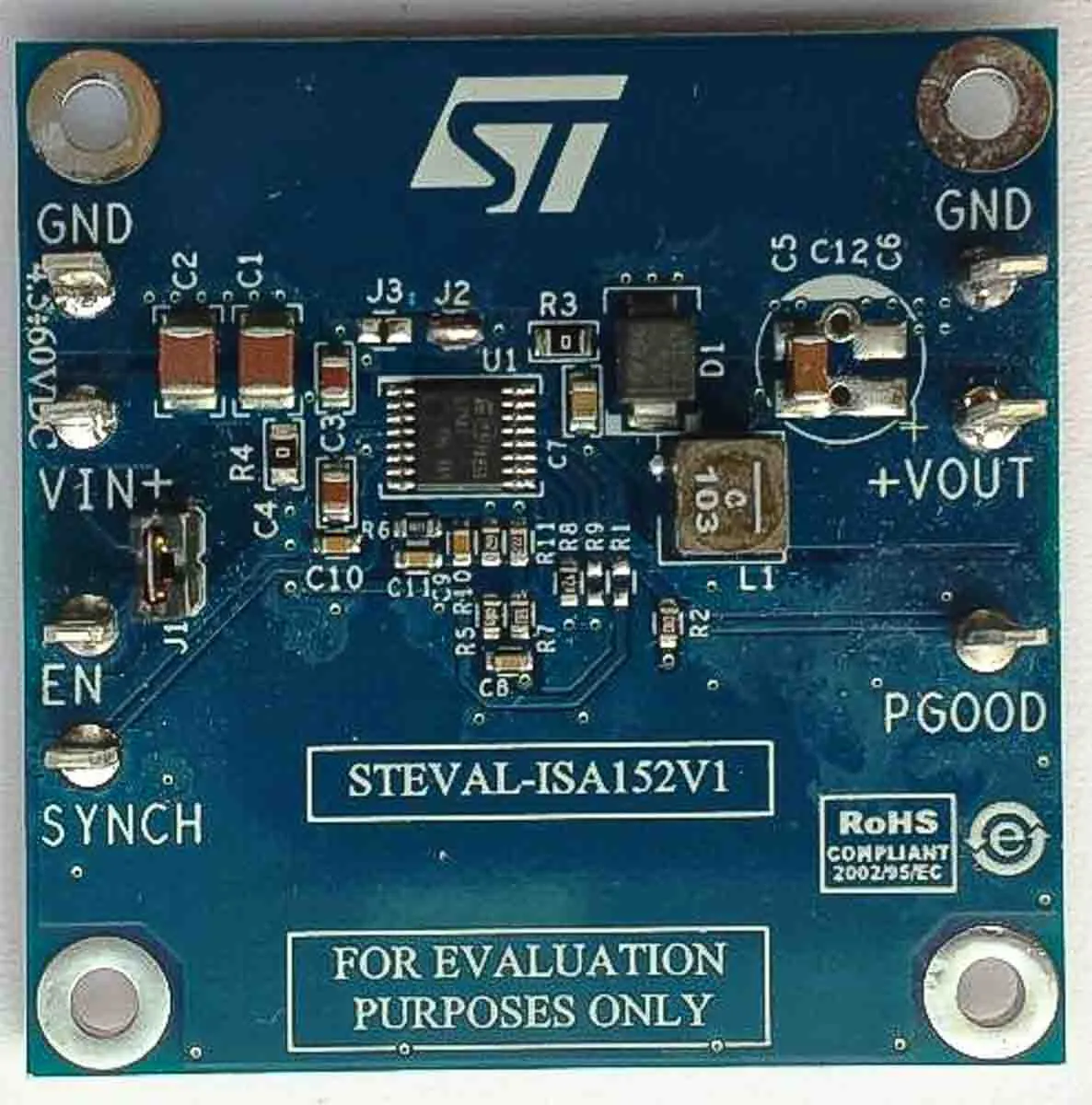 Scheda di valutazione per Alimentatore switching Evaluation Board L7987