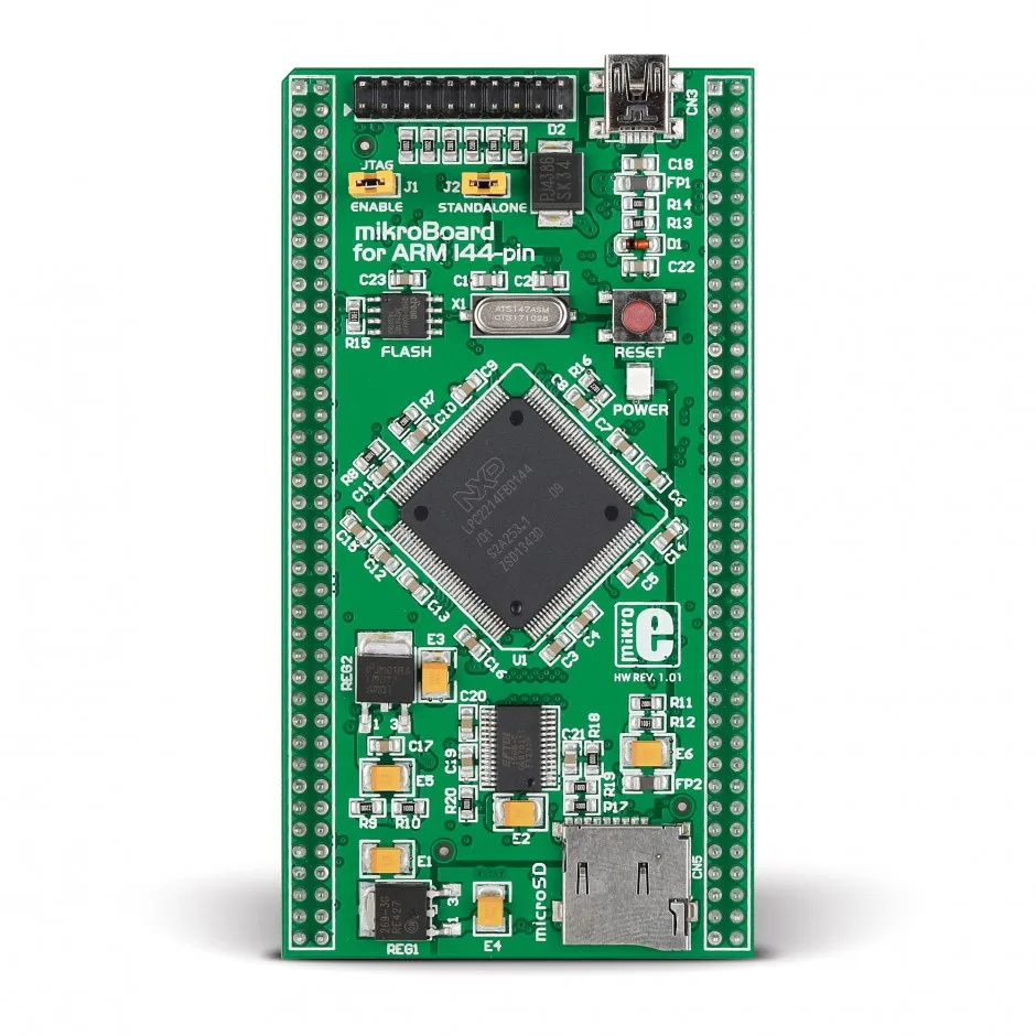 Scheda MikroBoard For ARM 144-pin Brand-Rex, CPU ARM