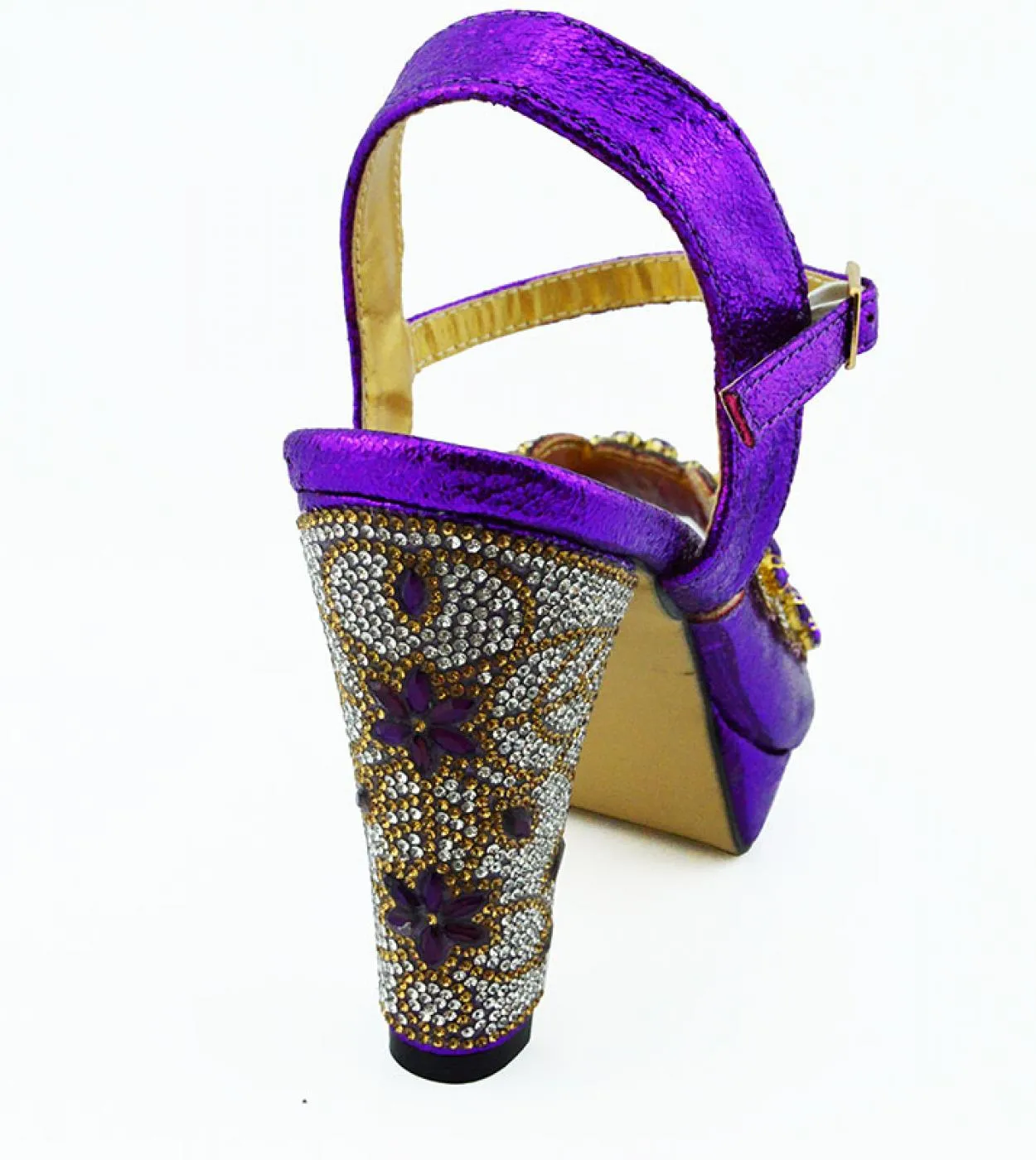 Set di scarpe e borsa da donna africane con set di scarpe e borsa di design italiano di vendita calda da donna color pesca per l