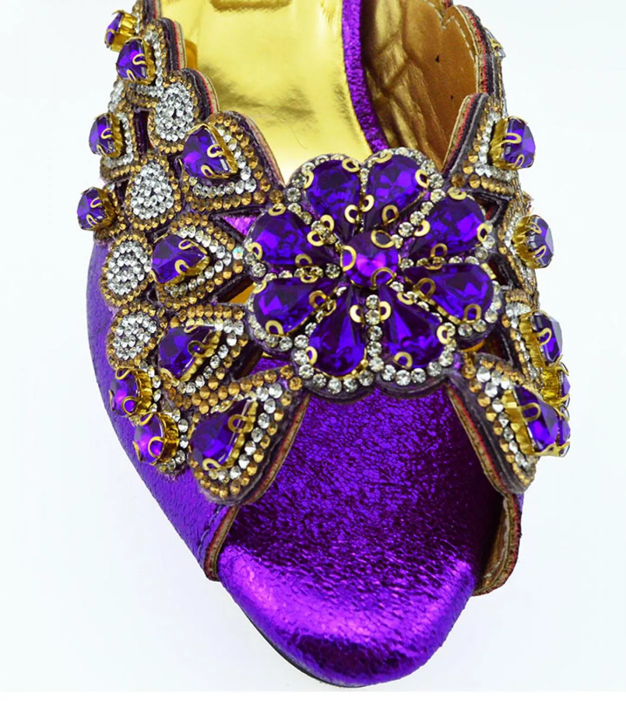 Set di scarpe e borsa da donna africane con set di scarpe e borsa di design italiano di vendita calda da donna color pesca per l