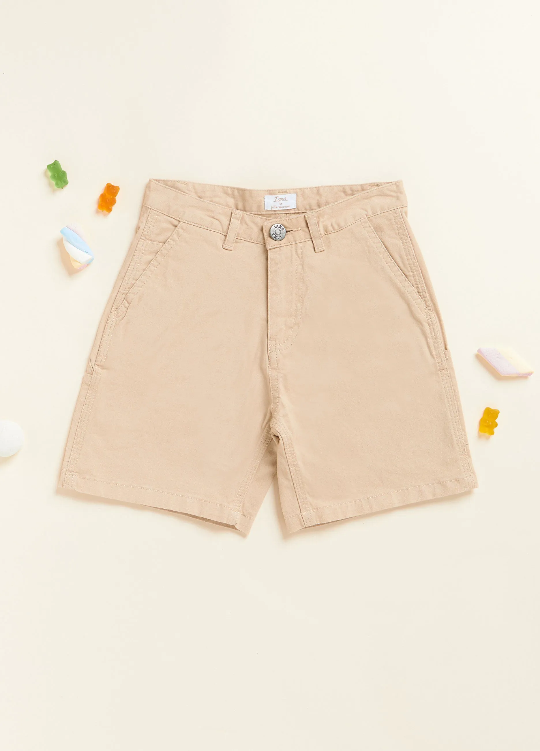 Shorts in cotone stretch IANA