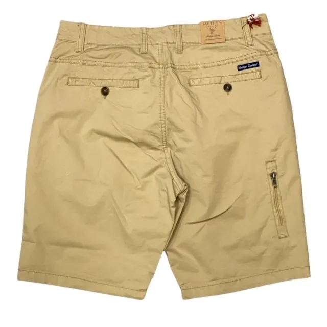 Smithy's Short in cotton and zip pocket 846 safari
