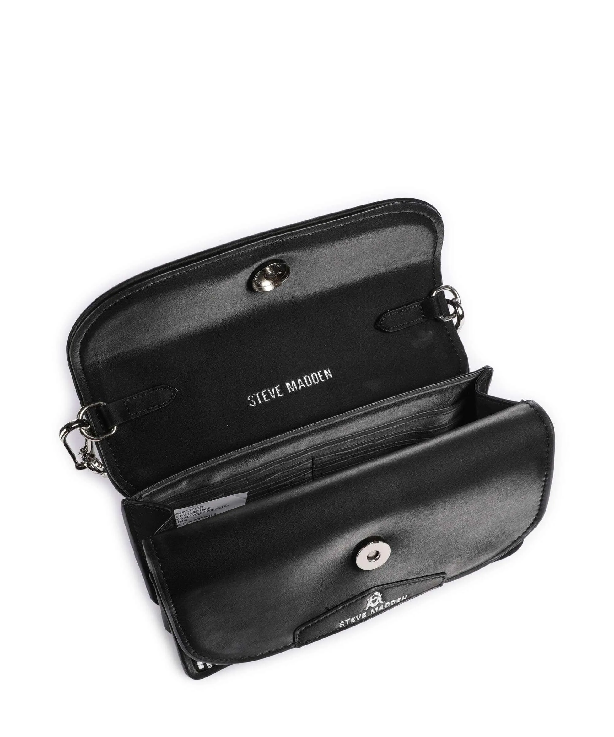  Steve Madden BALIZA Borsa a tracolla poliestere nero  