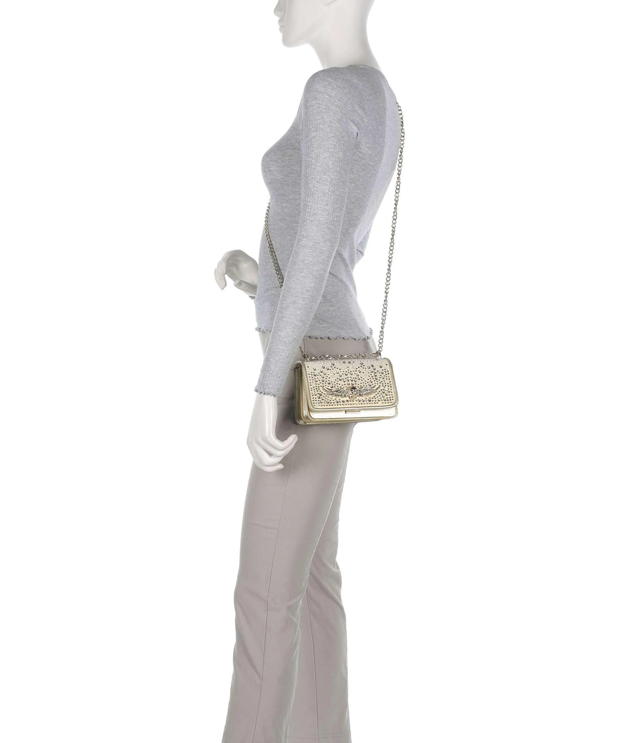  Steve Madden BGODRIC Borsa a spalla poliestere oro  