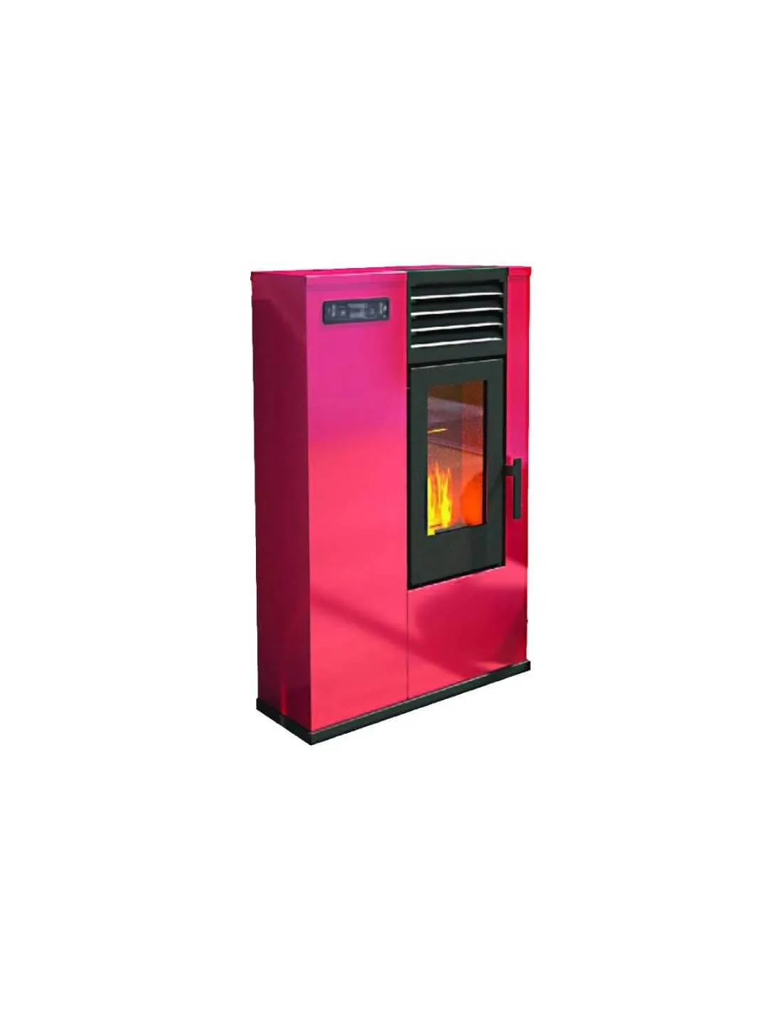 Stufa a pellet Punto Fuoco Susy Slim 7500W Rossa