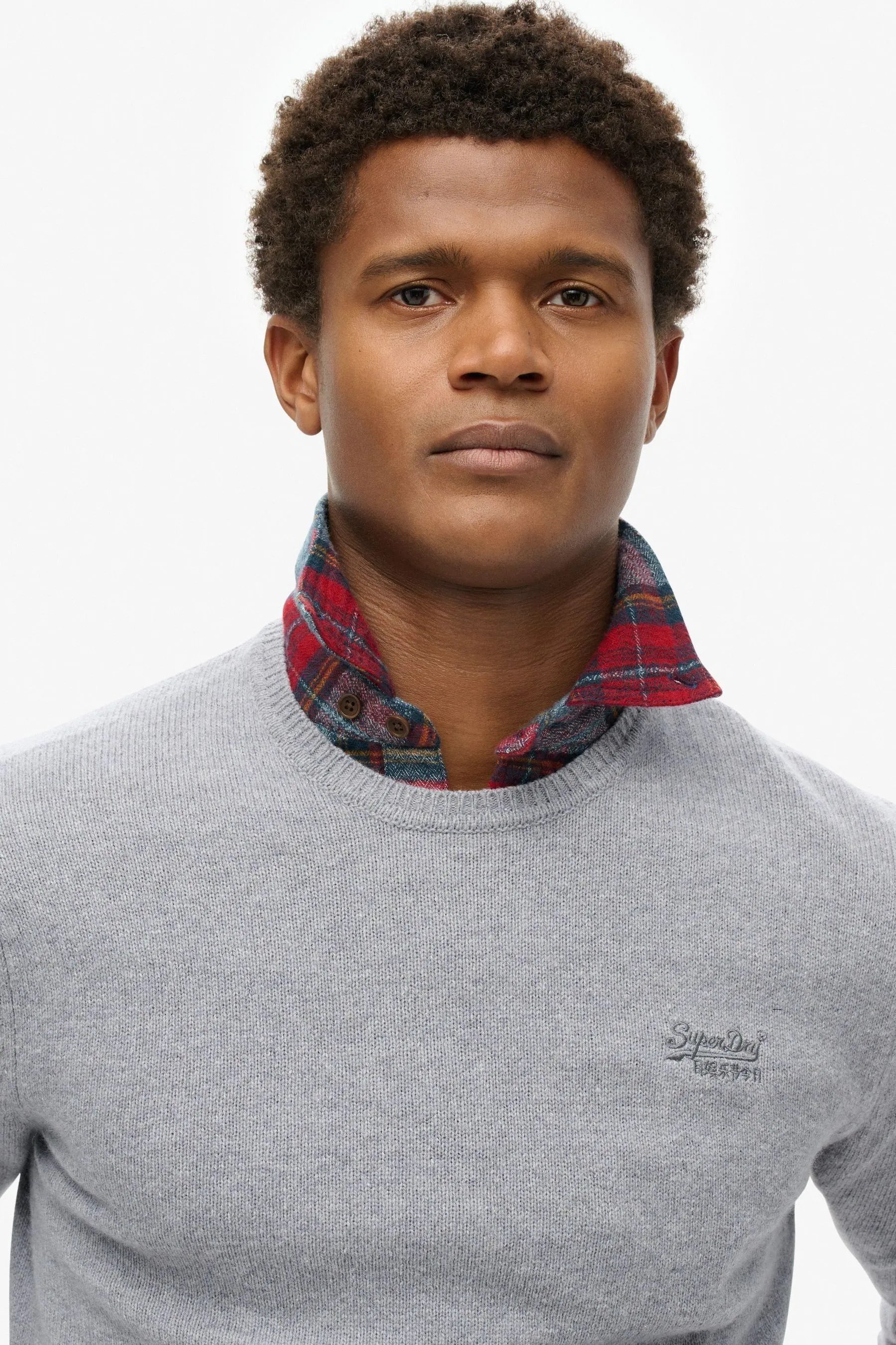Superdry Slim Fit Essential Crew Jumper    