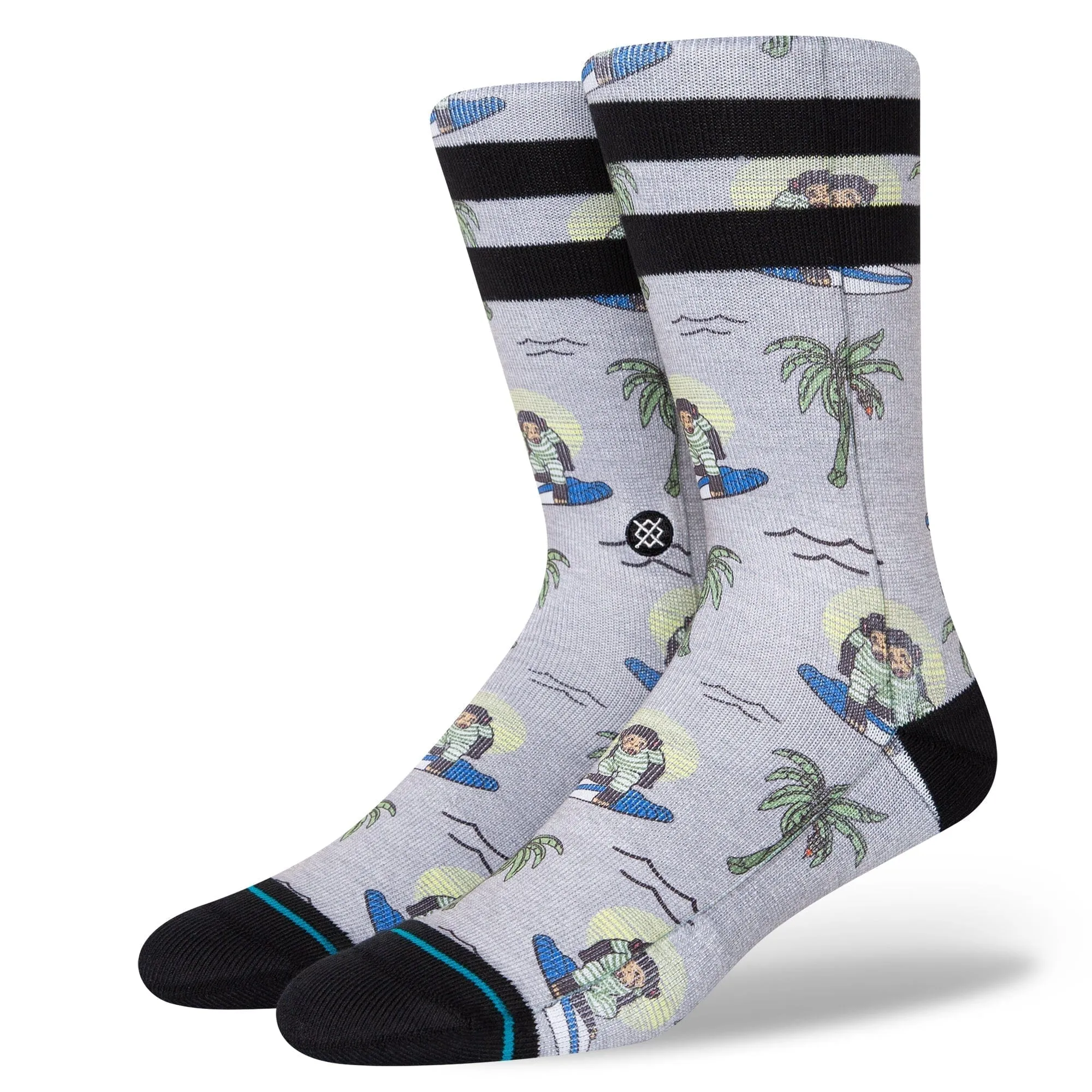 SURFING MONKEY - GREY