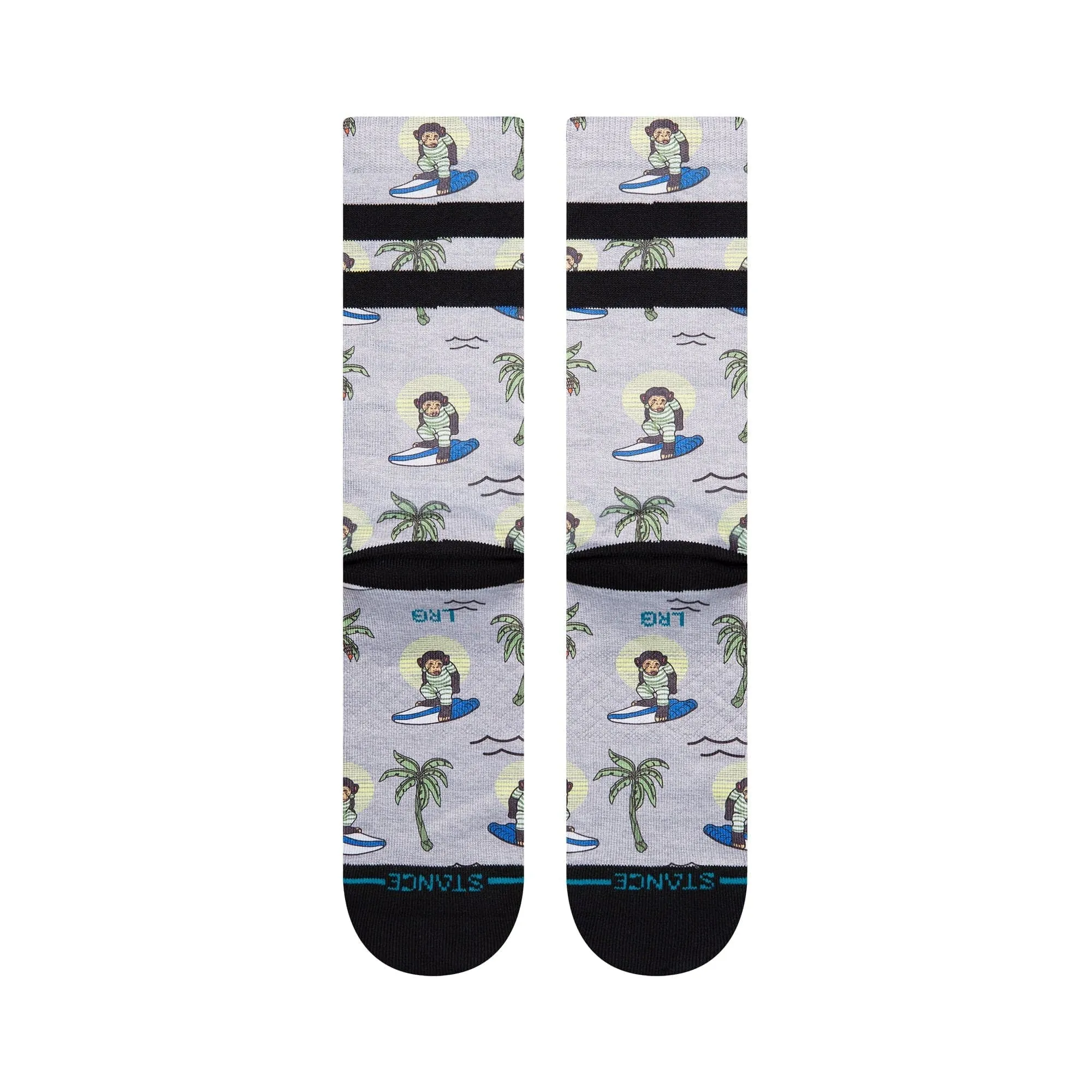SURFING MONKEY - GREY