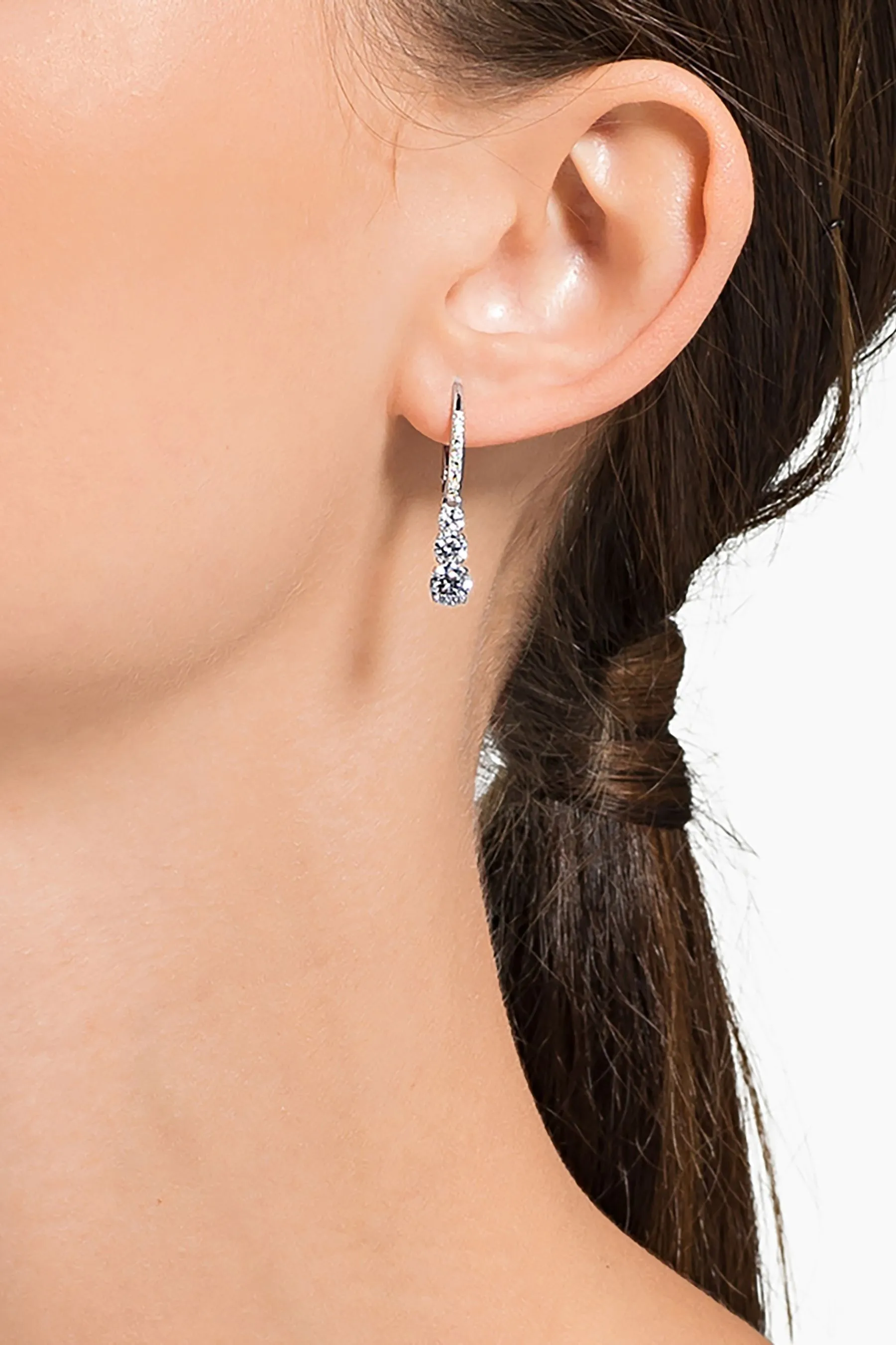 Swarovski - Attract - Orecchini a trilogia