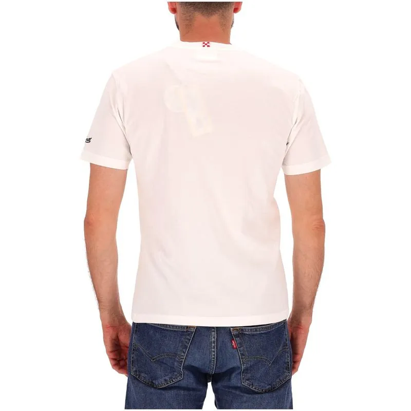 T-Shirt bianca Let The Weekend Be Gin 