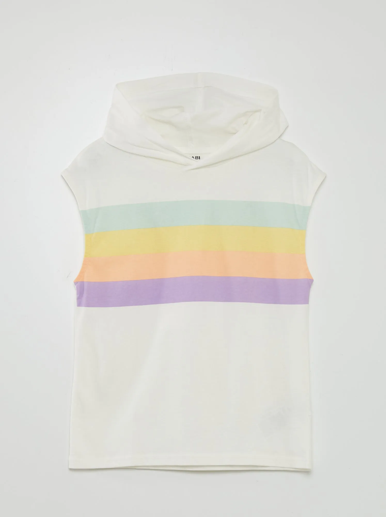 T-shirt con cappuccio - BIANCO