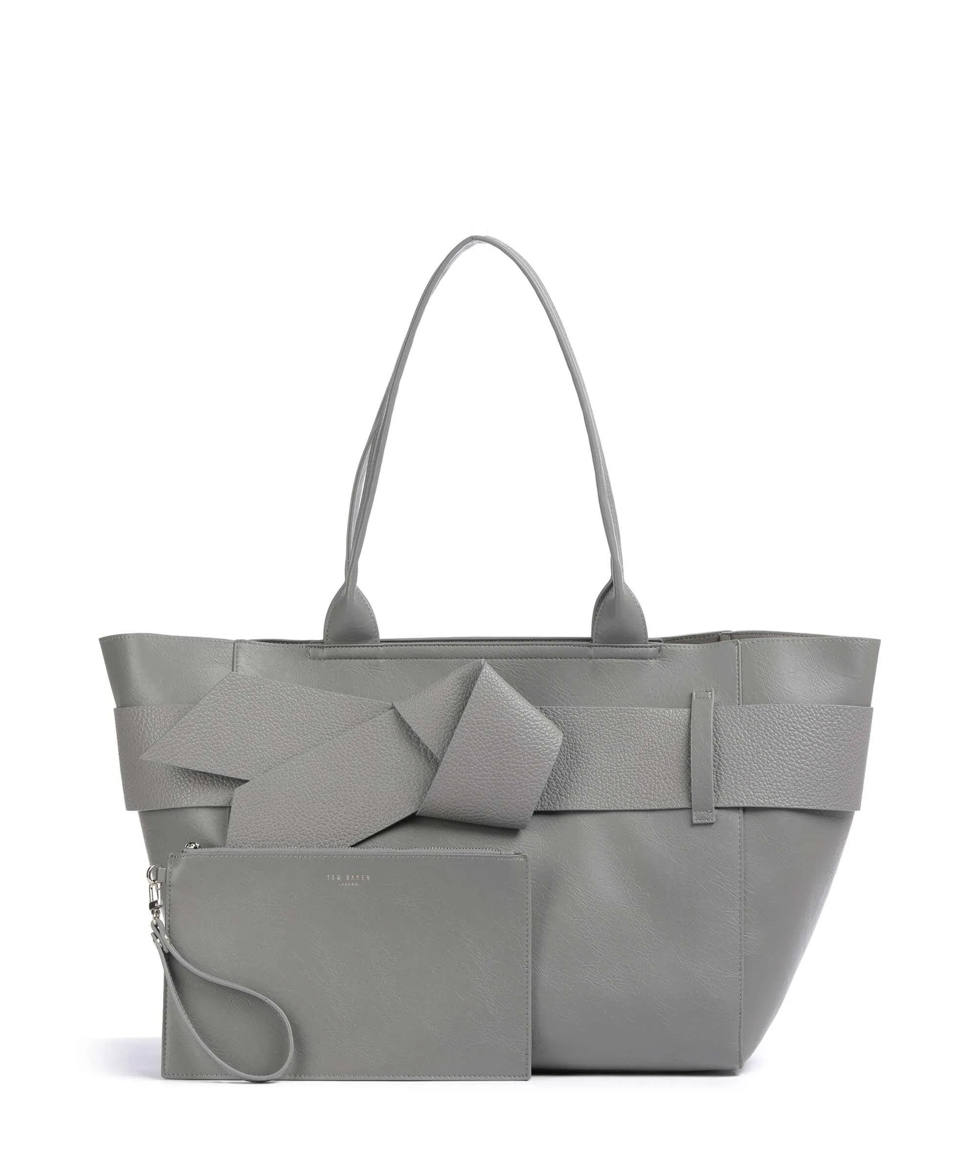  Ted Baker Jimma Borsa shopper pelle sintetica grigio  