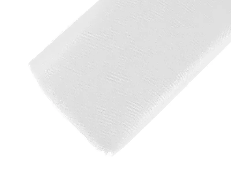 Tessuto in tulle bianco 50 x 1,5m