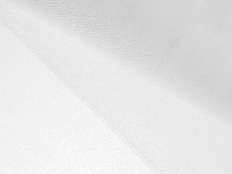 Tessuto in tulle bianco 50 x 1,5m