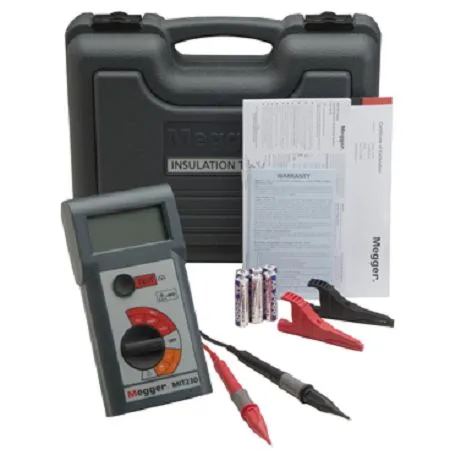 Tester di isolamento e continuità Megger MIT230HD, 250V → 1000V, Cert. LAT