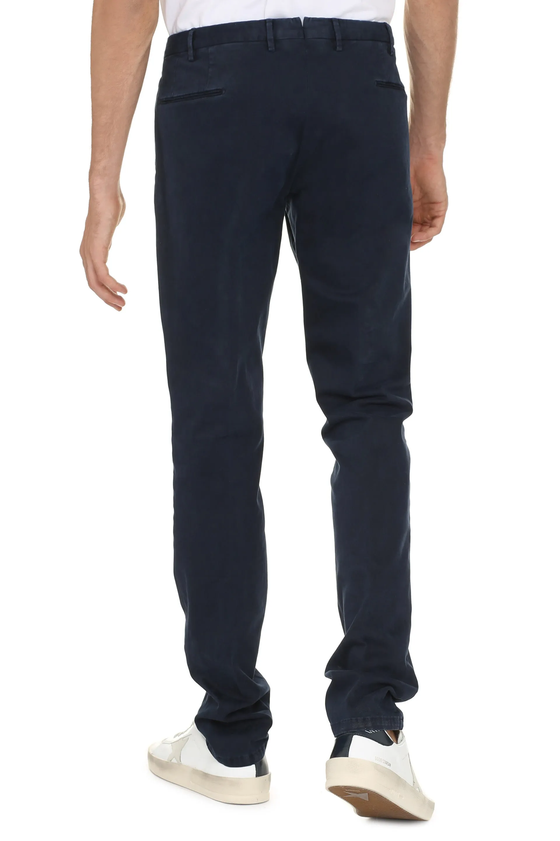 THE (Alphabet) THE (Pants) - Pantaloni chino in cotone stretch