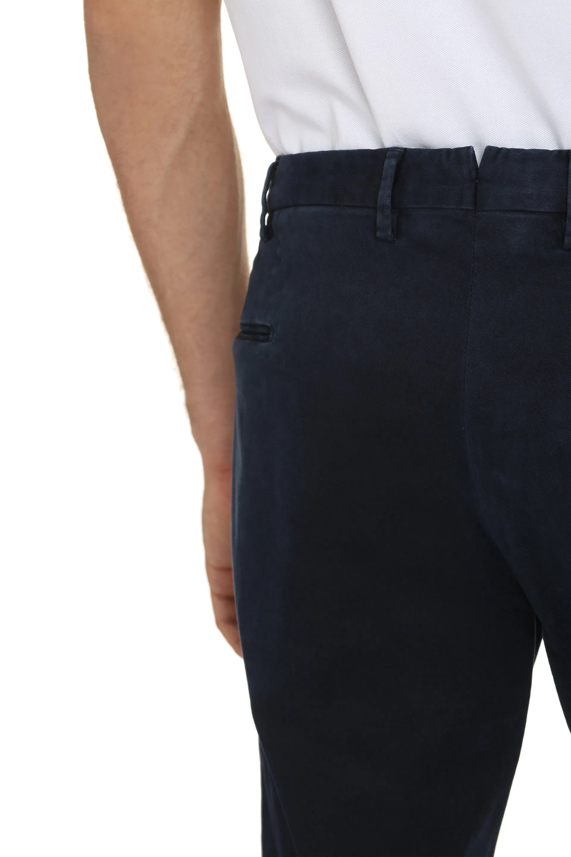 THE (Alphabet) THE (Pants) - Pantaloni chino in cotone stretch