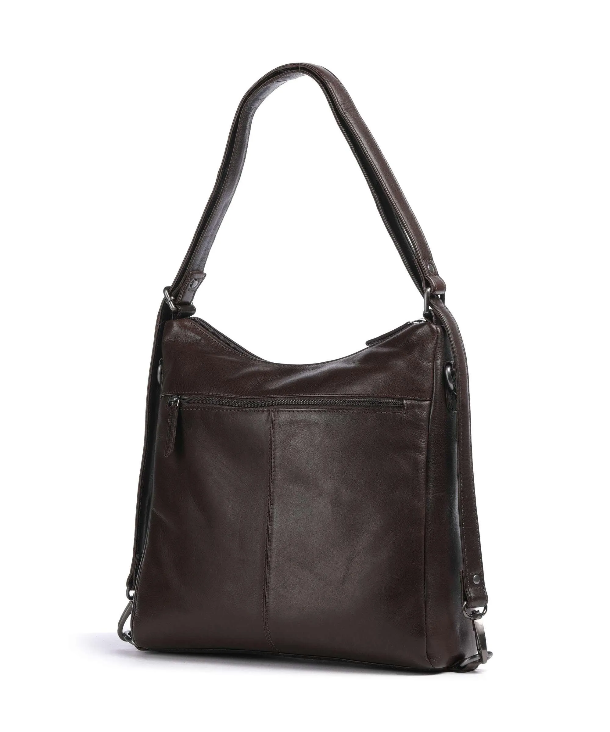  The Chesterfield Brand Novum Letizia Borsa a zainetto pelle marrone scuro  