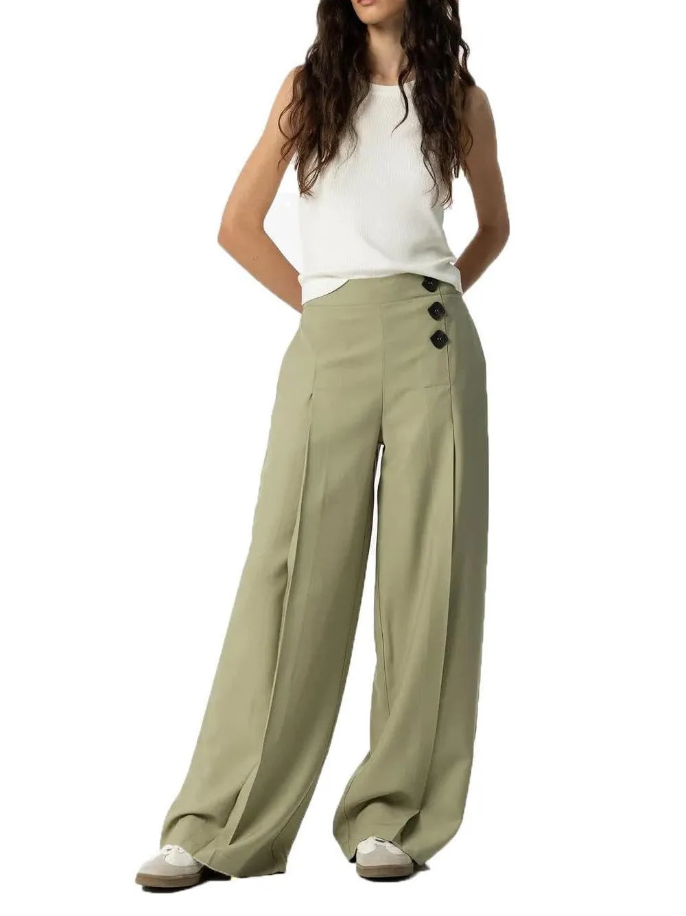 TIFFOSI Pantalone Donna - Verde modello 10055392