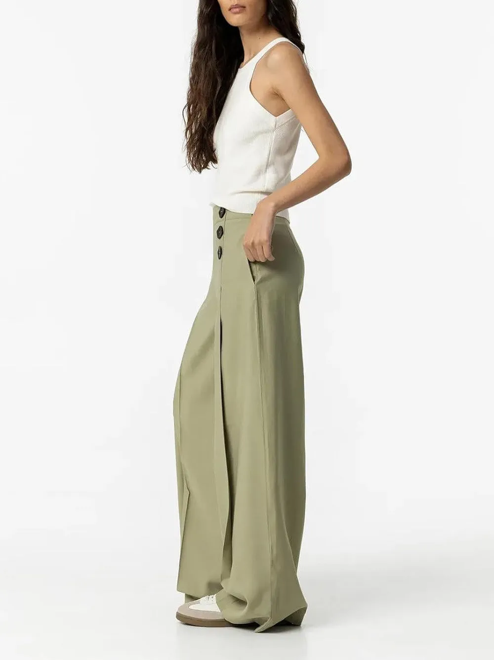 TIFFOSI Pantalone Donna - Verde modello 10055392