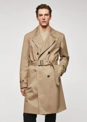 Trench classico 100% cotone
