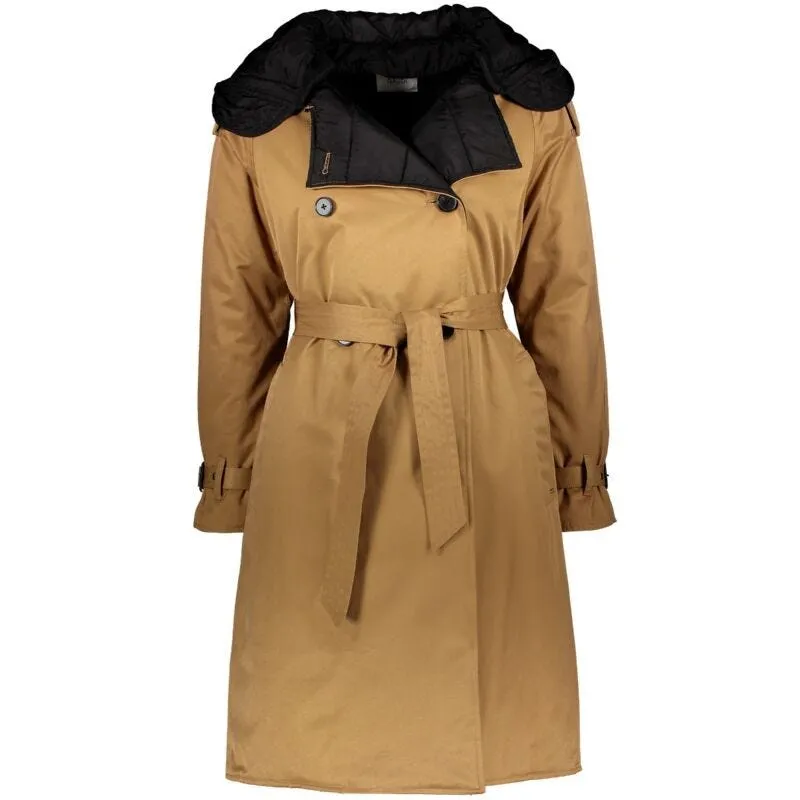 Trench con cappuccio