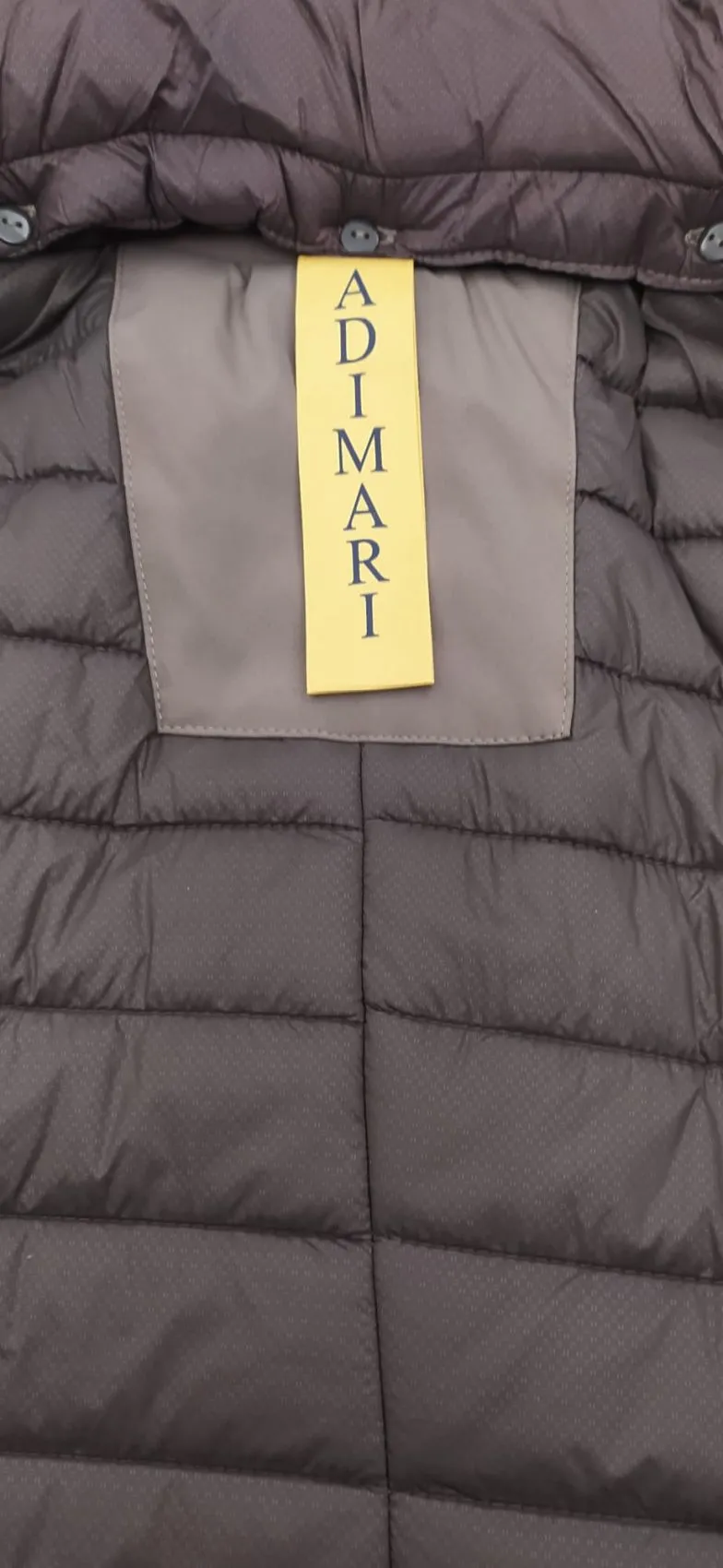 Trench impermeabile imbottito corda con pettorina anti vento staccabile