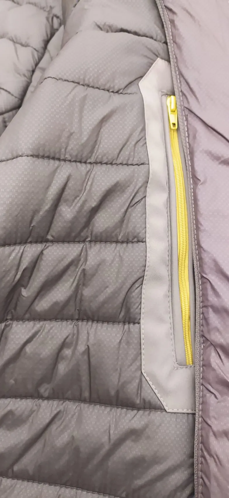 Trench impermeabile imbottito corda con pettorina anti vento staccabile
