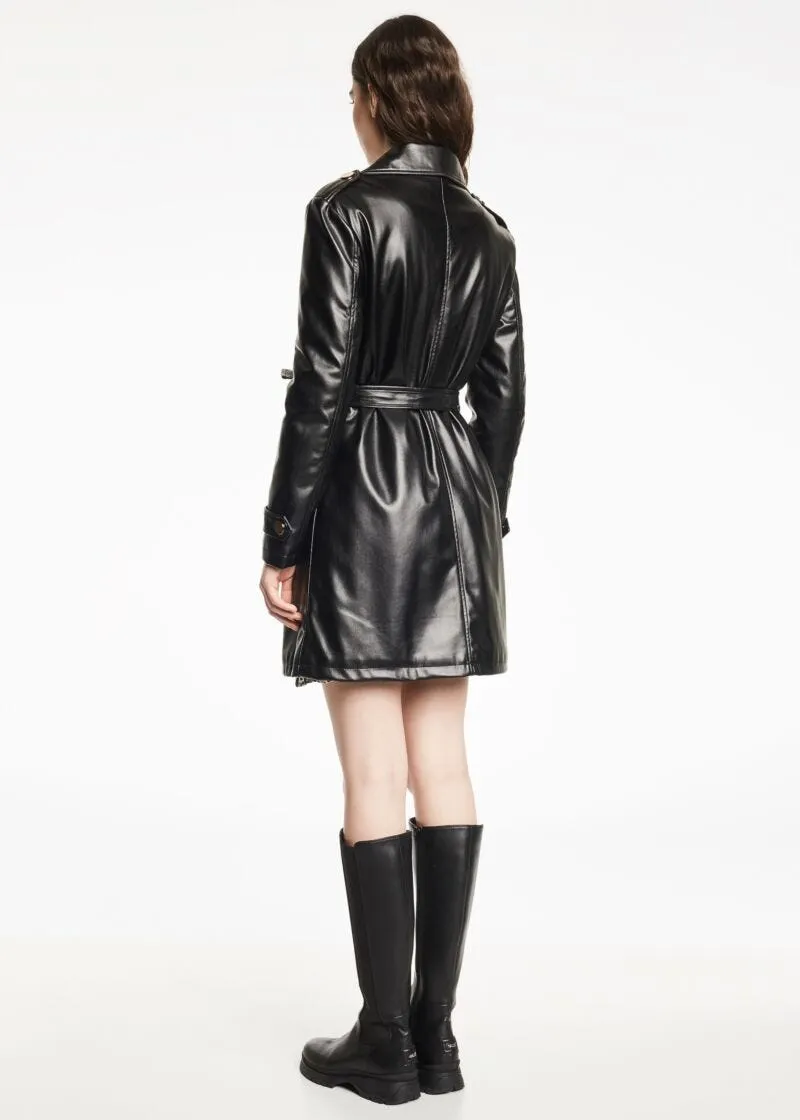 Trench in eco pelle