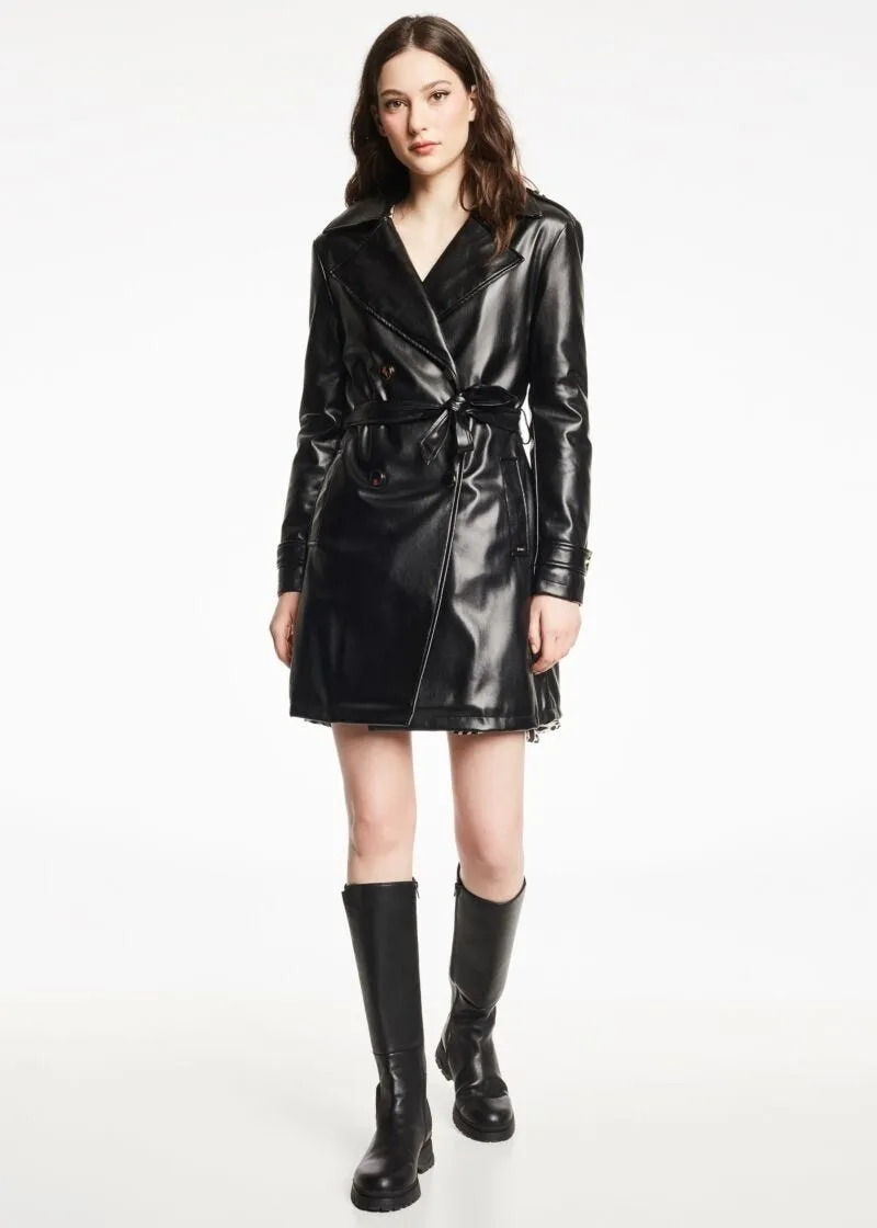 Trench in eco pelle
