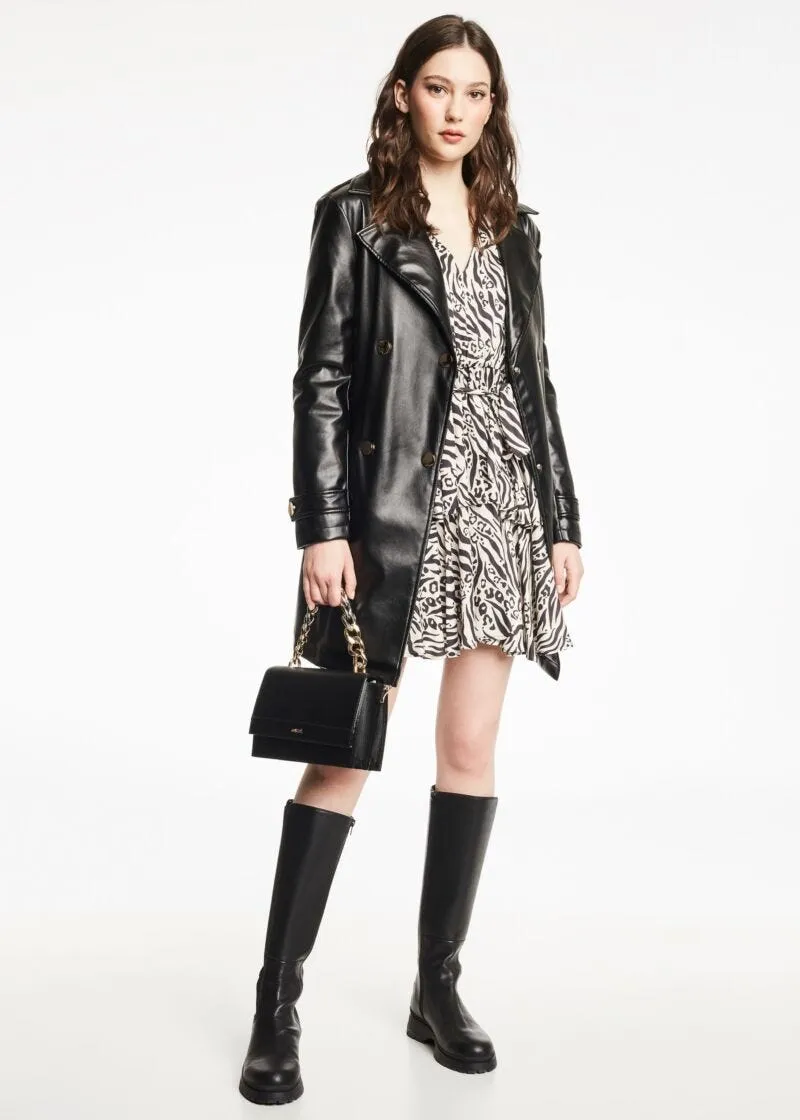 Trench in eco pelle