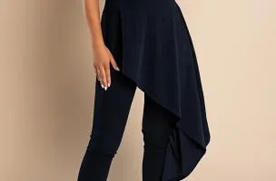 Tuta elegante Ema, blu scuro