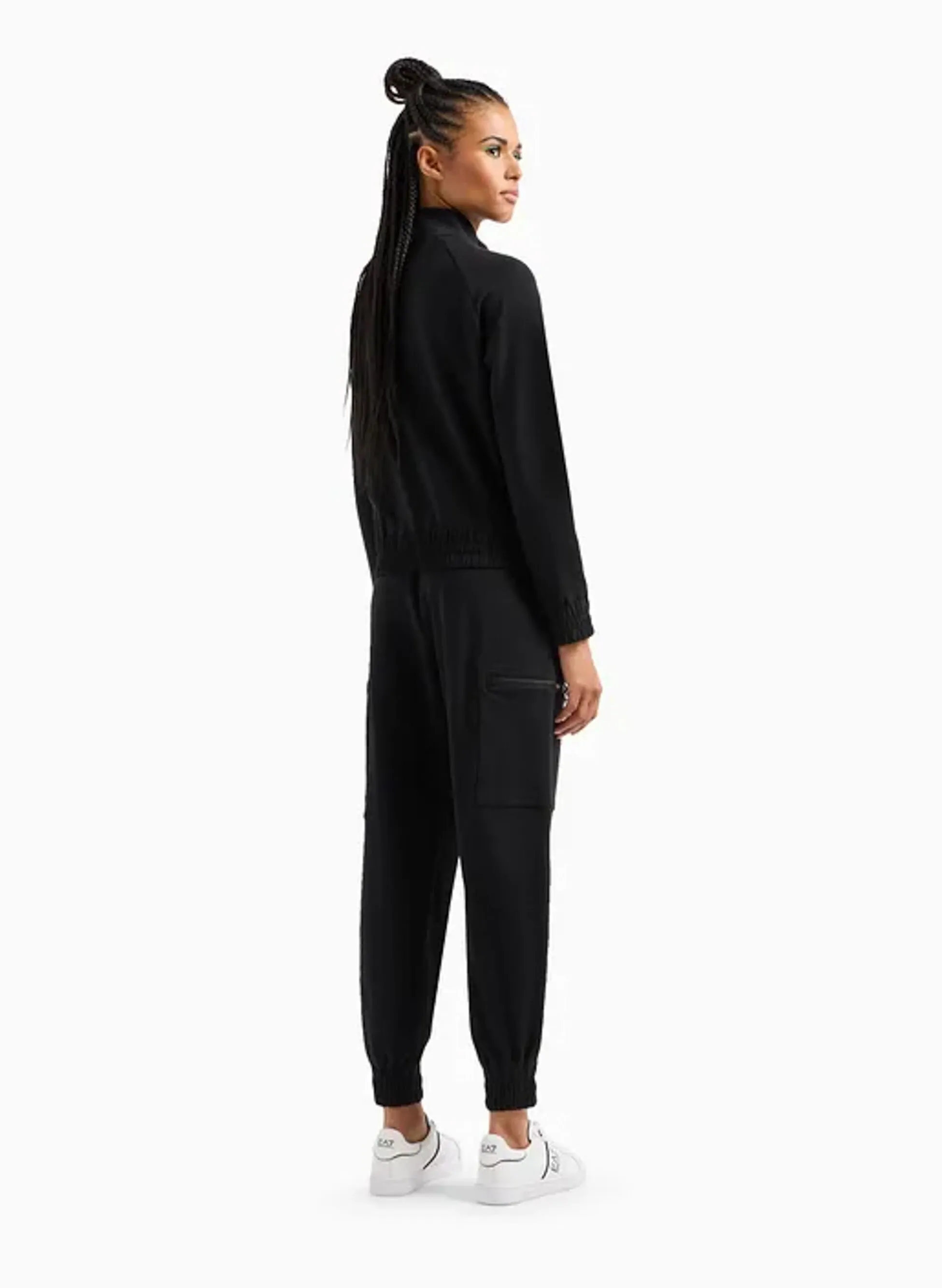tuta in cotone stretch